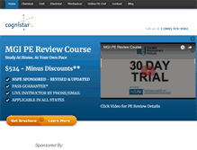 Tablet Screenshot of pereviewcourse.com